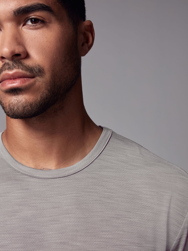 Neutral Stone Active Gym Training T-Shirt - Image 5 of 10