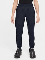 Nike Dark Blue Tech Fleece Joggers - Image 1 of 7