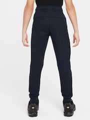 Nike Dark Blue Tech Fleece Joggers - Image 2 of 7