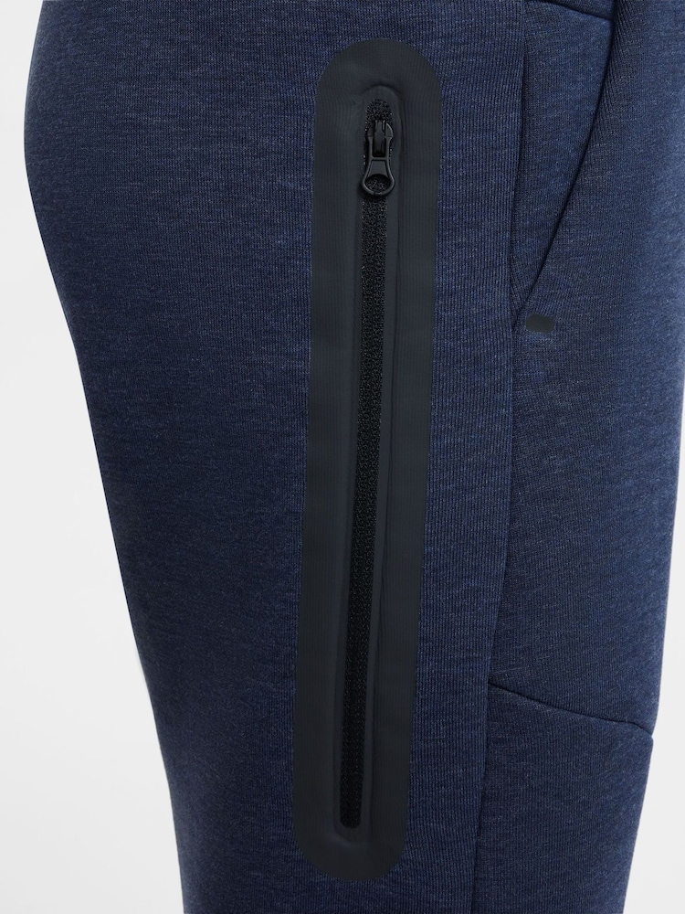Nike Dark Blue Tech Fleece Joggers - Image 7 of 7