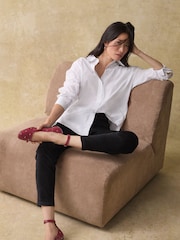 Black Corduroy Skinny Trousers - Image 2 of 7