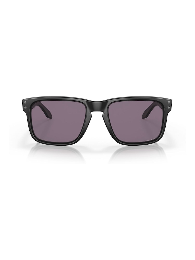 Oakley Holbrook Oo9102 Square Black Sunglasses - Image 1 of 8 Oakley Holbrook Oo9102 Square Black Sunglasses - Image 1 of 8
