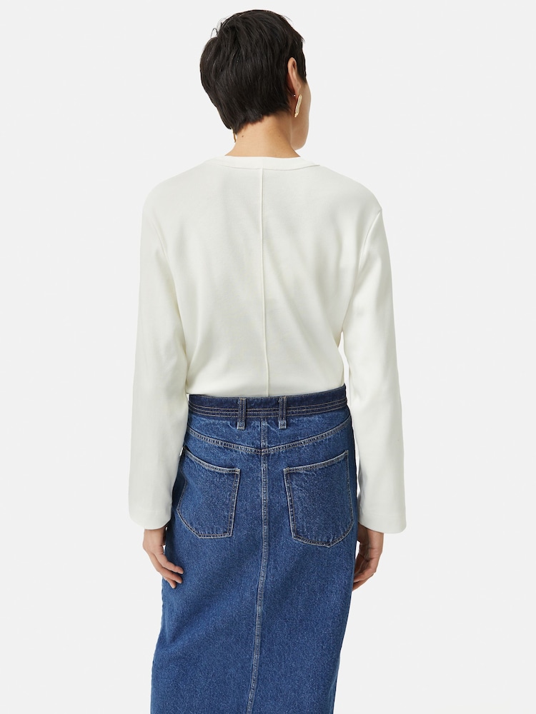 Jigsaw Heavy Cotton Sweatshirt - Image 2 of 6