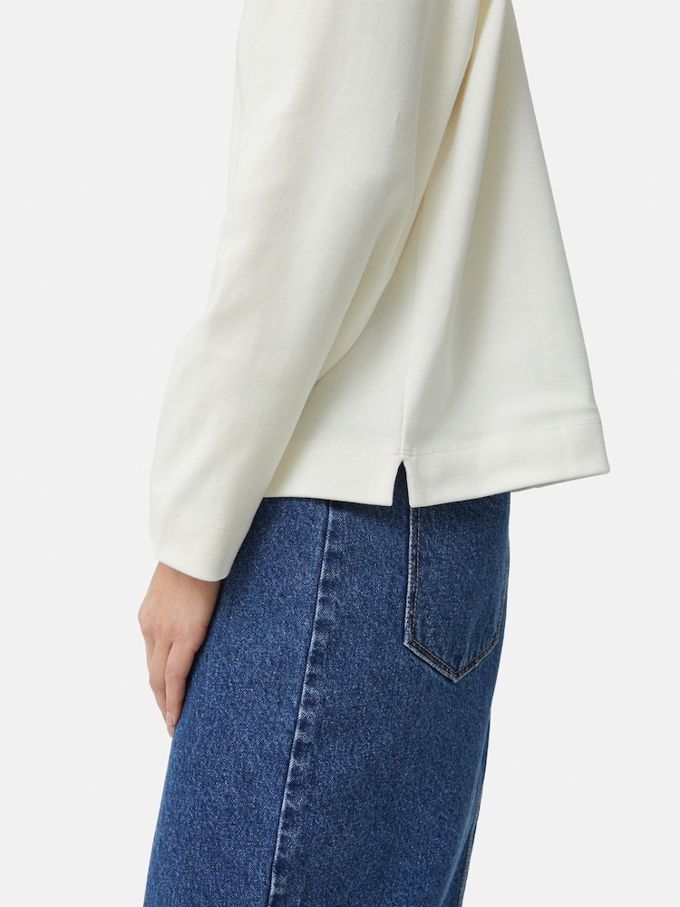 Jigsaw Heavy Cotton Sweatshirt - Image 6 of 6
