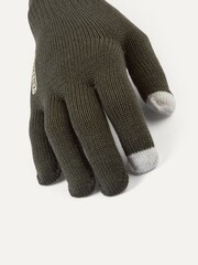 Sealskinz Hanworth Solo Merino Black Gloves - Image 3 of 4