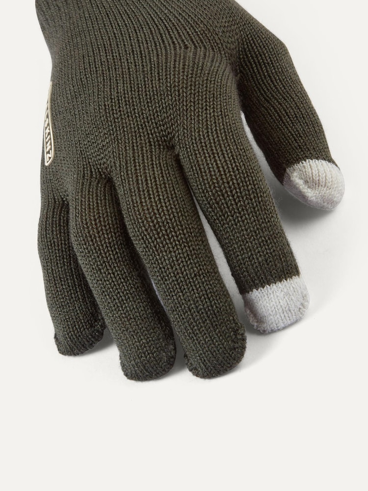 Sealskinz Hanworth Solo Merino Black Gloves - Image 4 of 4