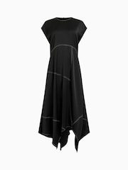 AllSaints Black Agnes Dress - Image 7 of 7