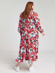 Simply Be Black Wrap Dress - Image 2 of 4