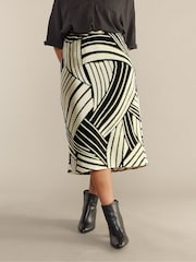 Evans Satin Bias Cut Skirt - Image 1 of 4