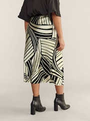 Evans Satin Bias Cut Skirt - Image 2 of 4