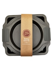 Maison by Premier Grey From Scratch Set Of Three Baking Dishes - Image 1 of 6