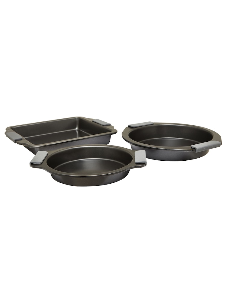 Maison by Premier Grey From Scratch Set Of Three Baking Dishes - Image 2 of 6