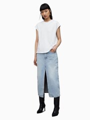 AllSaints White Esme T-Shirt - Image 2 of 8