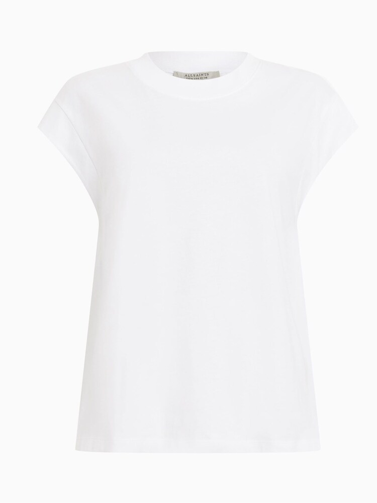 AllSaints White Esme T-Shirt - Image 8 of 8