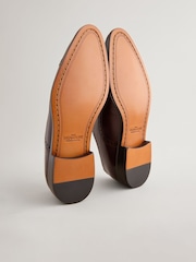 Brown Signature Oxford Toecap Leather Sole Shoes - Image 5 of 6