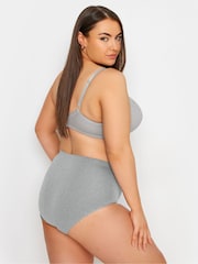 Yours Curve Grey Lace Trim Padded Bra 2 Pack - Image 4 of 5