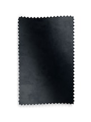 Distressed Faux Leather Black Flinton Wooden Accent Chair - Image 10 of 10
