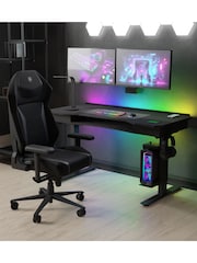 Koble Grey Vortex Gaming Chair - Image 3 of 5