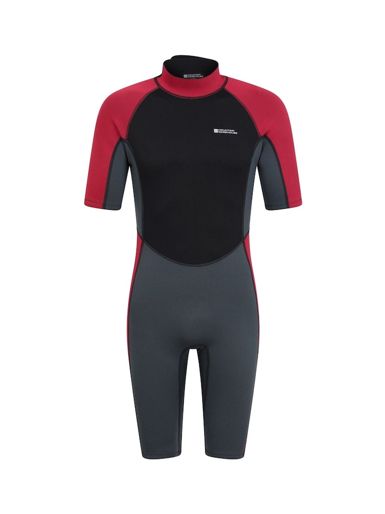 Mountain Warehouse Grey Mens Shorty Neoprene Wetsuit - Image 2 of 6