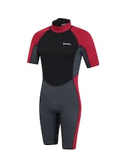 Mountain Warehouse Grey Mens Shorty Neoprene Wetsuit - Image 5 of 6