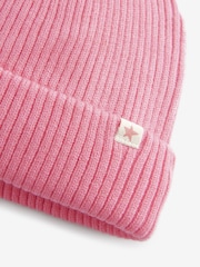 Hot Pink Baby Beanie Hat (0mths-2yrs) - Image 4 of 4