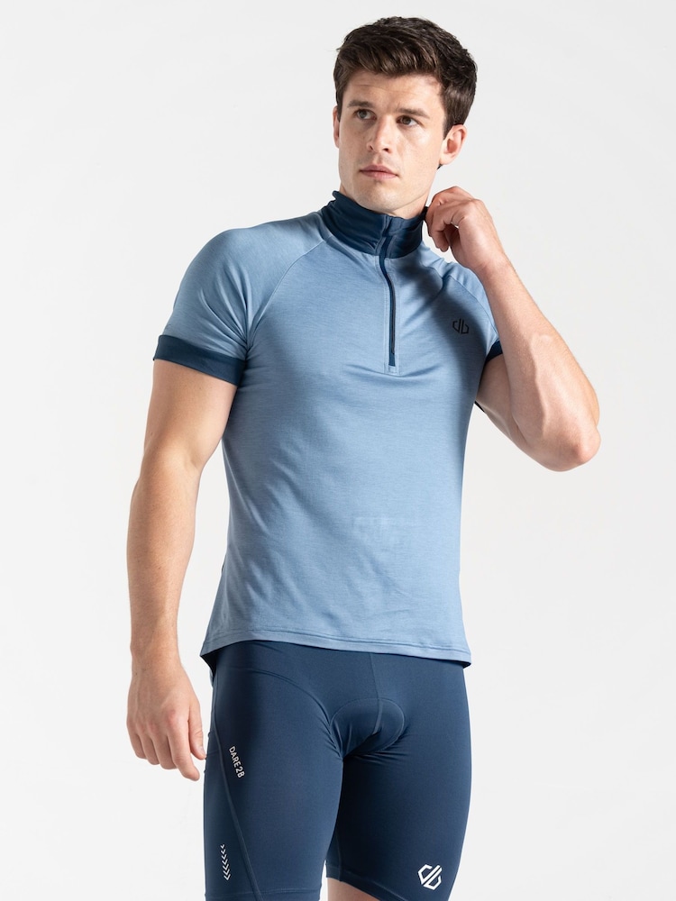 Dare 2b Blue Pedal It Out II Cycling Jersey - Image 1 of 3