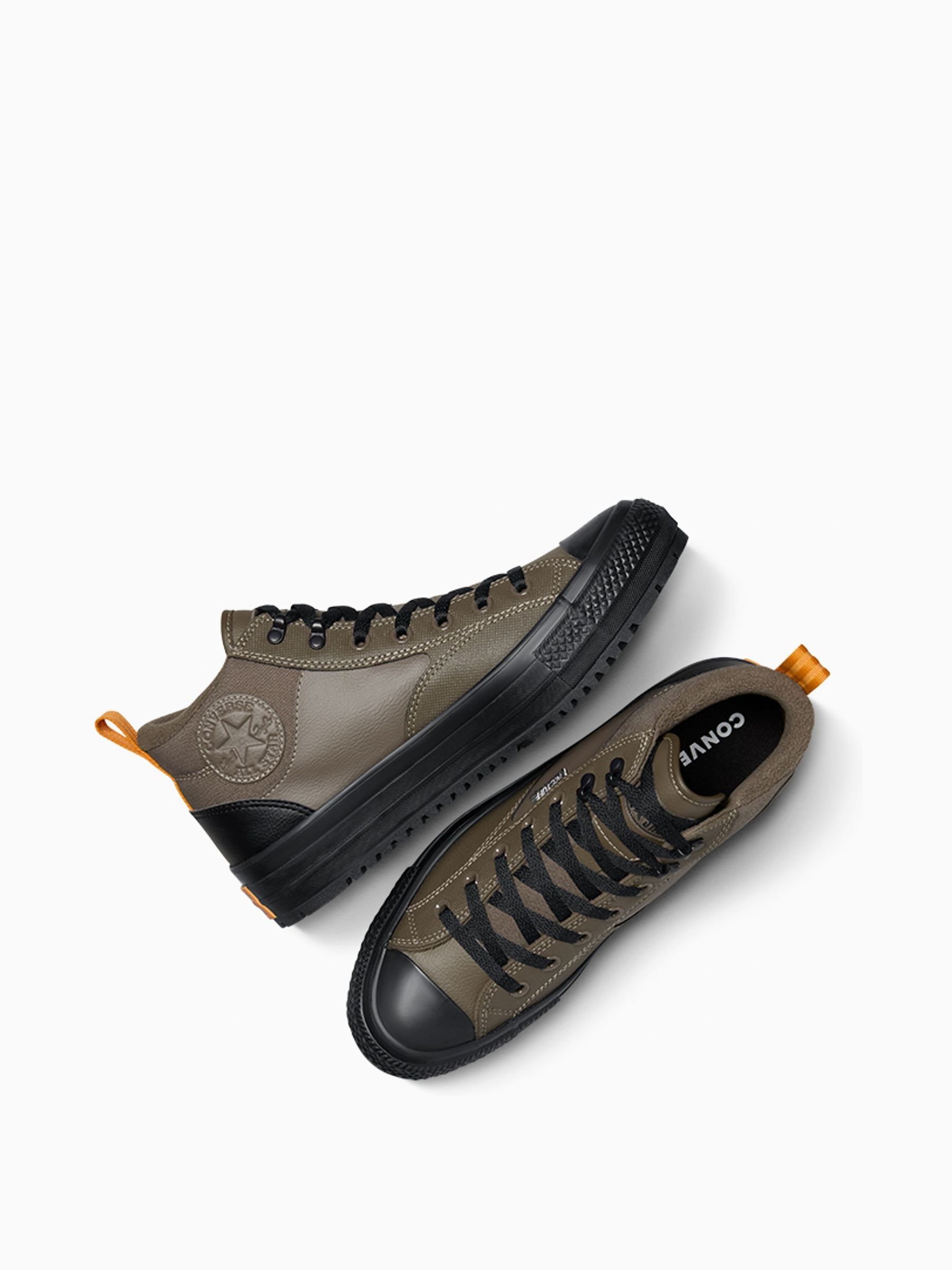 Buy Converse Grey Chuck Taylor All Star Malden Street Trainers