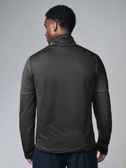 Black Active Gym Training Quarter Zip Neck - Image 2 of 9