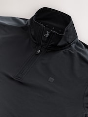 Black Active Gym Training Quarter Zip Neck - Image 8 of 9