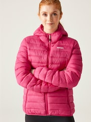 Regatta Pink Womens Hooded Marizion Walking Jacket - Image 1 of 9