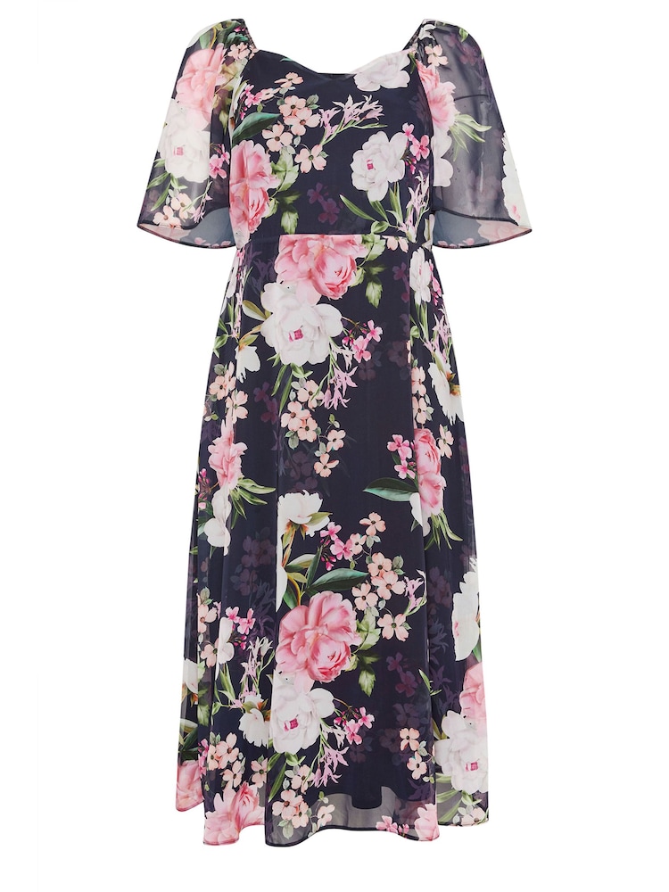 Yours Curve LONDON Curve Floral Print Maxi Dress - Bild 5 von 5 Yours Curve LONDON Curve Floral Print Maxi Dress - Bild 5 von 5