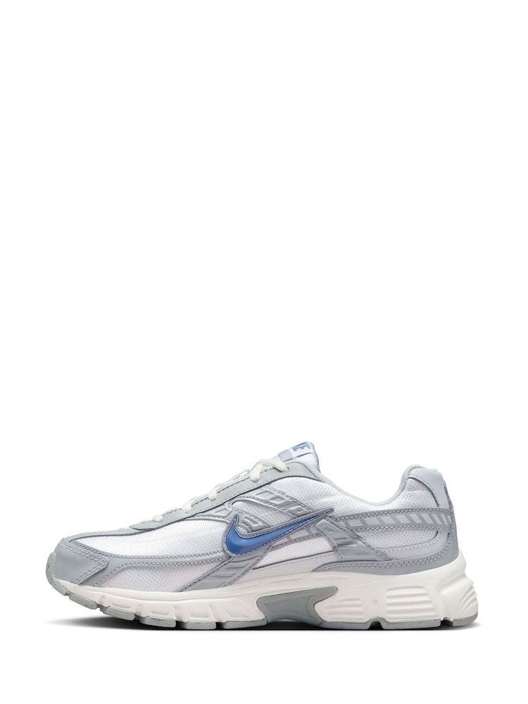 Grey - Nike Initiator Retro Runner Trainers - Image 2 of 8 Grey - Nike Initiator Retro Runner Trainers - Image 2 of 8