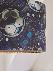 Black Easy Fit Football Print Light Shade - Image 3 of 5
