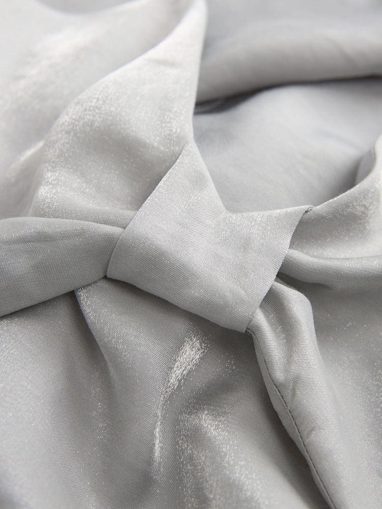 Silver Metallic Bow Cami Top - Image 6 of 6