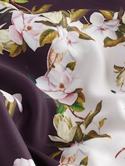 B By Ted Baker Purple Floral Pyjamas - Image 10 of 10