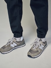 Dark Blue Regular Fit Stretch Utility Cargo Trousers - Image 7 of 11