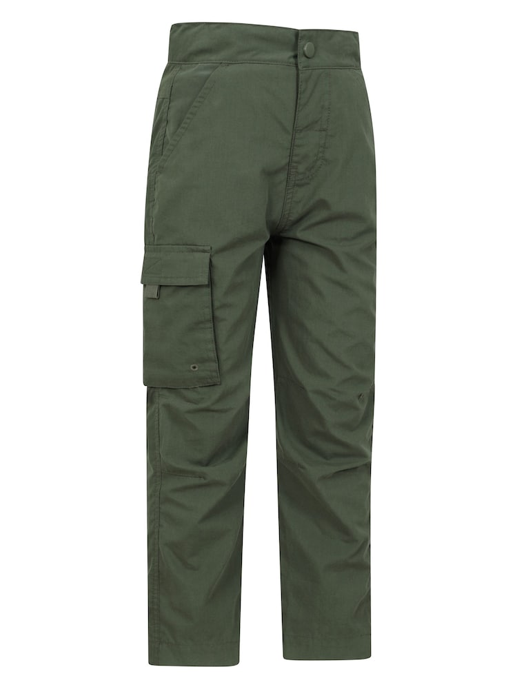 Mountain Warehouse Green Torrent Kids Waterproof Trousers - Image 2 of 6