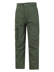 Mountain Warehouse Green Torrent Kids Waterproof Trousers - Image 4 of 6