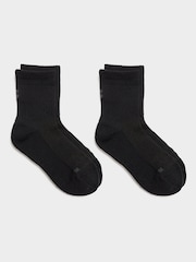 Sweaty Betty Black Crew Running Socks 2 Pack - Image 1 of 2