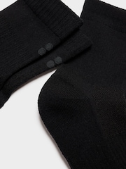 Sweaty Betty Black Crew Running Socks 2 Pack - Image 2 of 2
