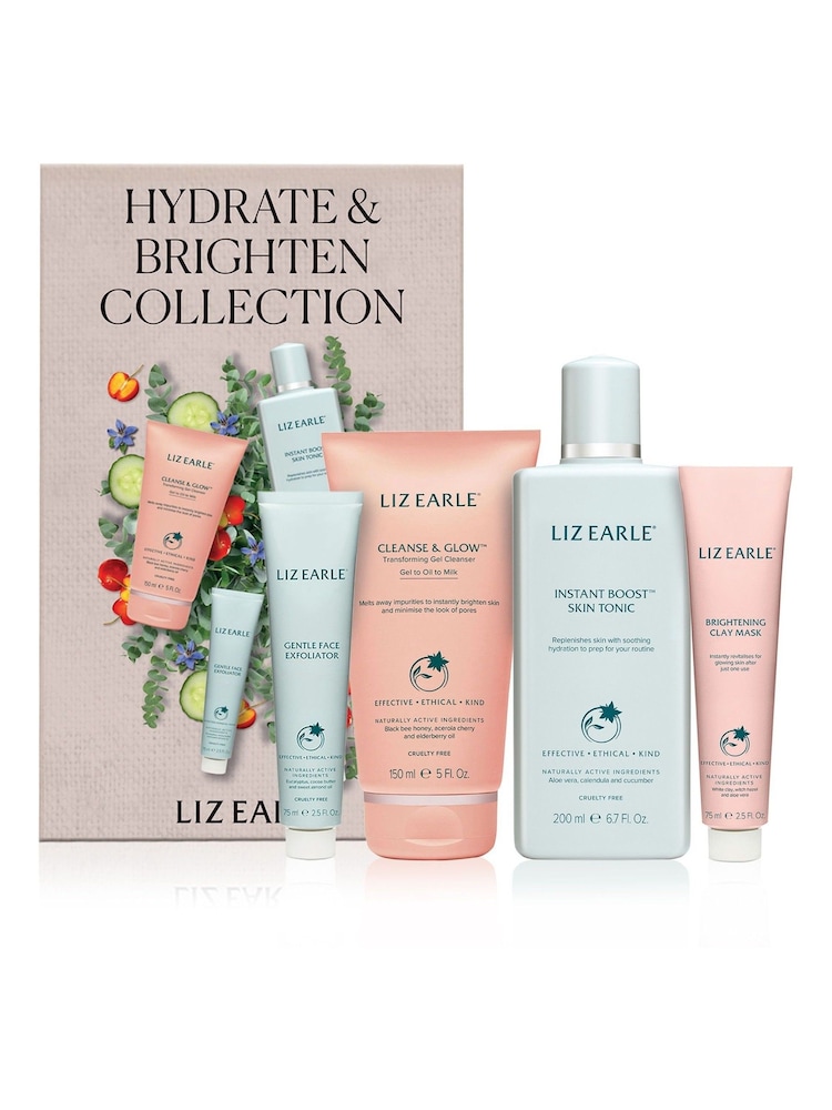 Liz Earle Hydrate and Brighten Collection Gift Set (Exclusive, Worth £88) - Image 1 of 3