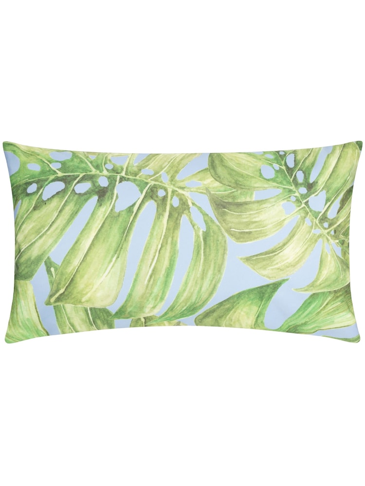 Wylder Sky Blue Kali Birds Tropical Outdoor Cushion - Image 2 of 3