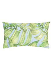 Wylder Sky Blue Kali Birds Reversible Outdoor Cushion - Image 4 of 5