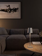 SolarCentre Grey Jour USB Solar Rechargeable Table Lamp - Image 2 of 4