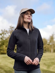 أسود - سترة فليس نسائية Raso من Mountain Warehouse - صورة 1 من 6