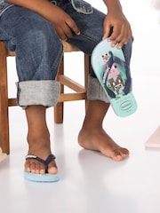 Havaianas Kids Blue Minecraft Sandals - Image 1 of 8