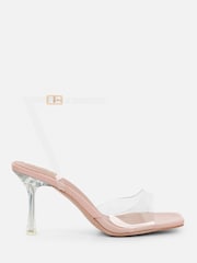 Simmi London Cream Thessaly Heeled Sandals - Image 2 of 3