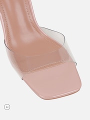 Simmi London Cream Thessaly Heeled Sandals - Image 3 of 3