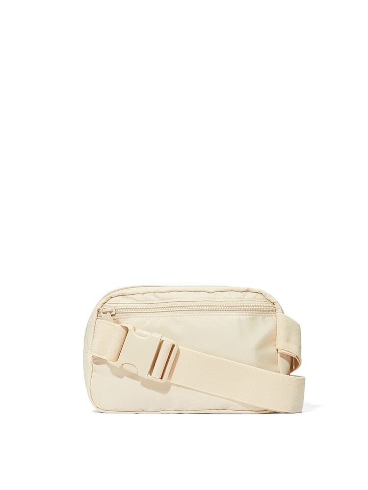 Victoria's Secret PINK Canvas Cream Belt Bag - Image 2 of 2