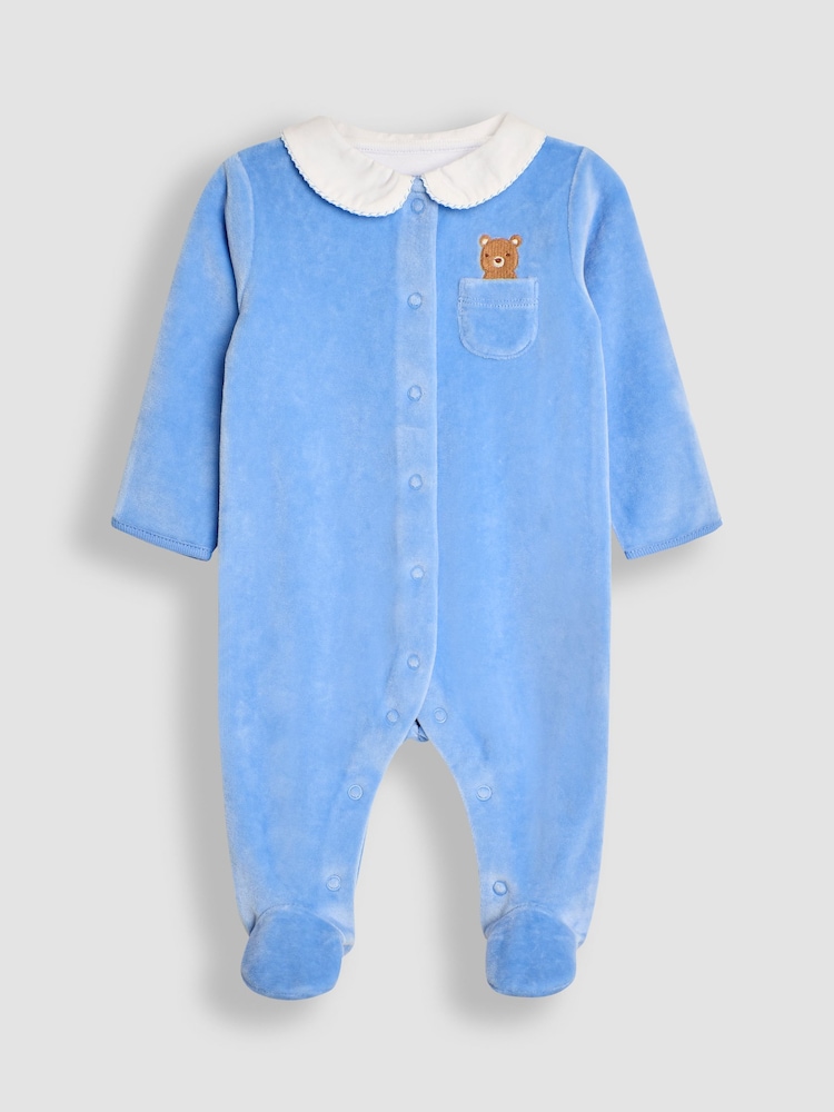 Pižama iz velurja za spanje Jojo Maman Bébé - Slika 1 iz 3 Pižama iz velurja za spanje Jojo Maman Bébé - Slika 1 iz 3